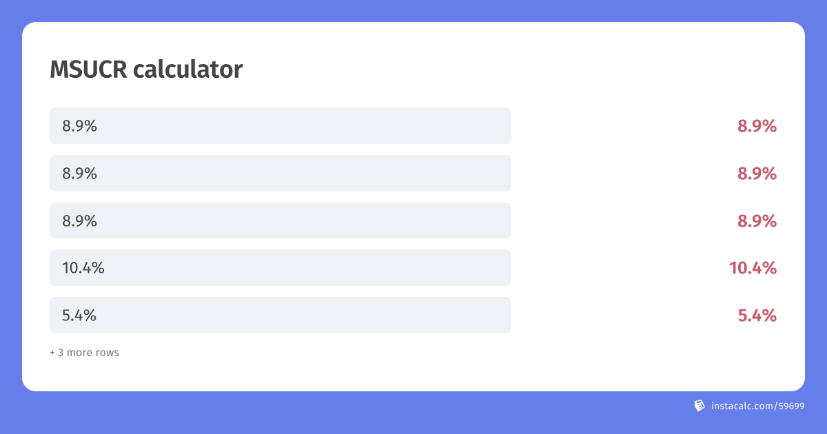 Instacalc social preview