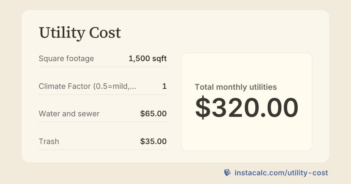 InstaCalc Calculation - InstaCalc